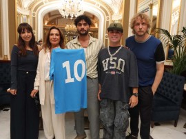 Carolina Fanelli, Lina Sastri, Erasmo Genzini, Ivan Granatino e Phil Mer (pd. Alfonso Romano) 1200